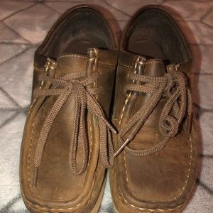 Brown wallabees